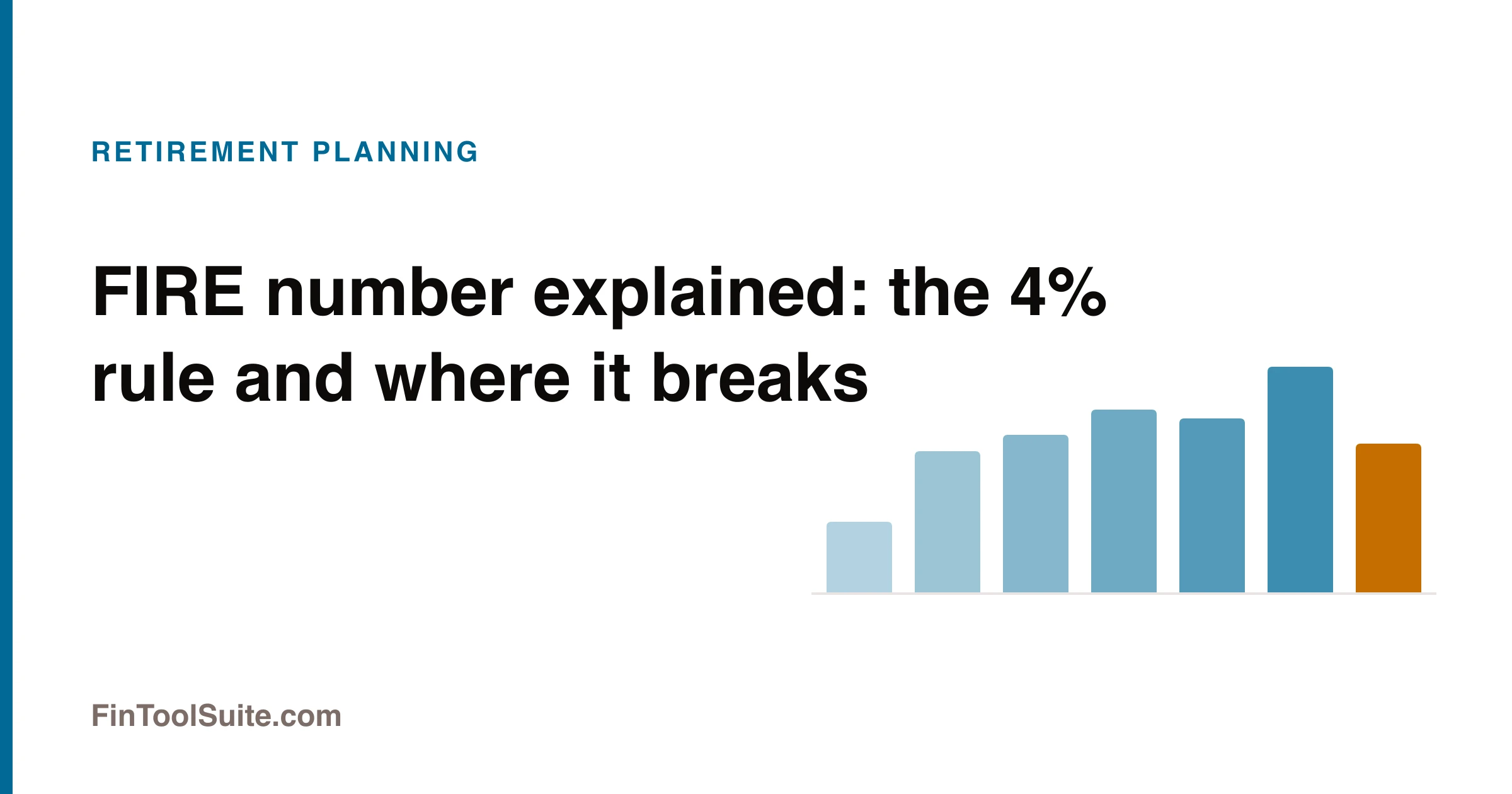 Illustration of the FIRE number formula showing annual expenses multiplied by 25 to reach a portfolio target