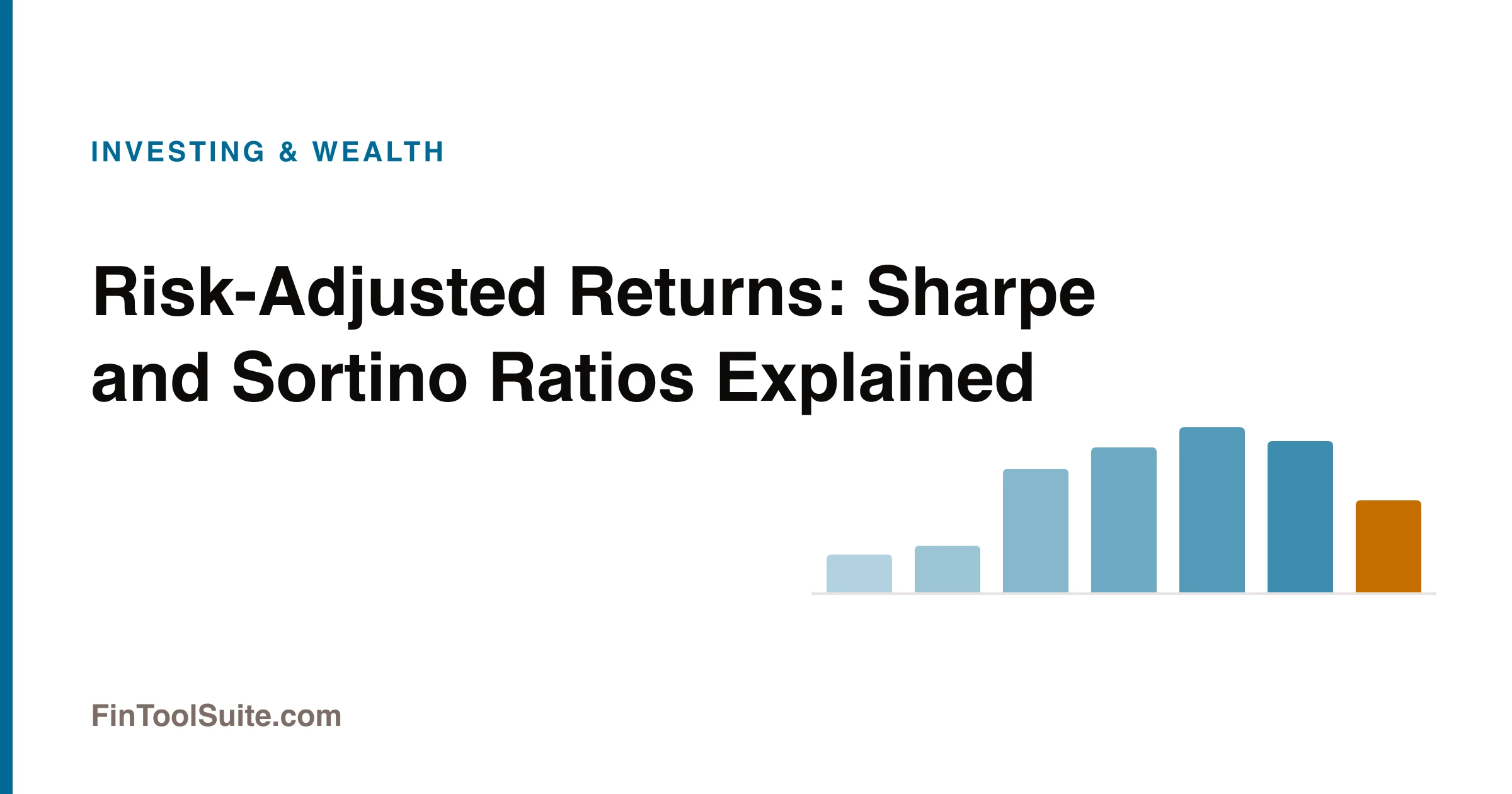 Sharpe and Sortino ratio formulas illustrating risk-adjusted returns